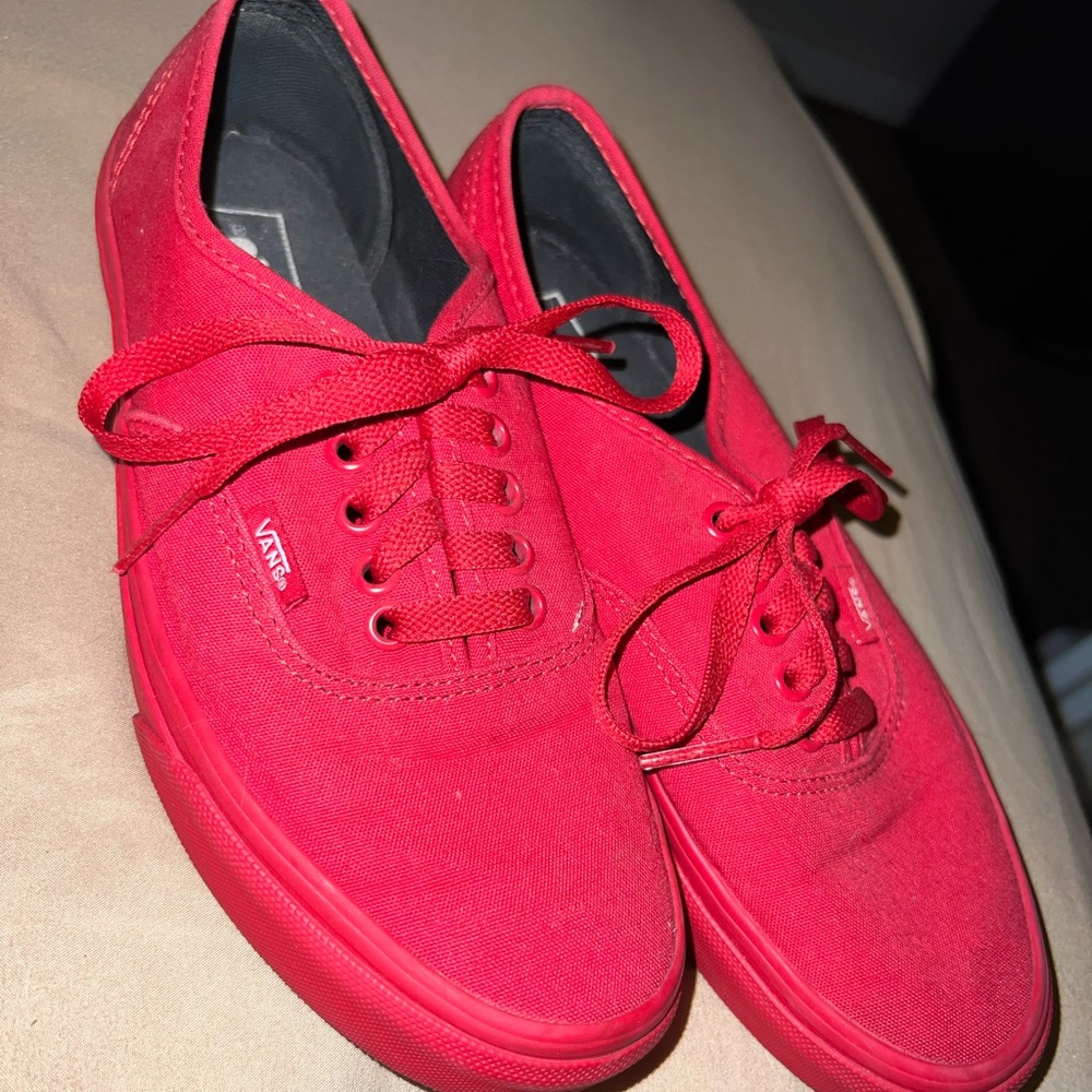 Red Vans